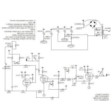 Matchless Vibrobox Tremelo schematic circuit diagram